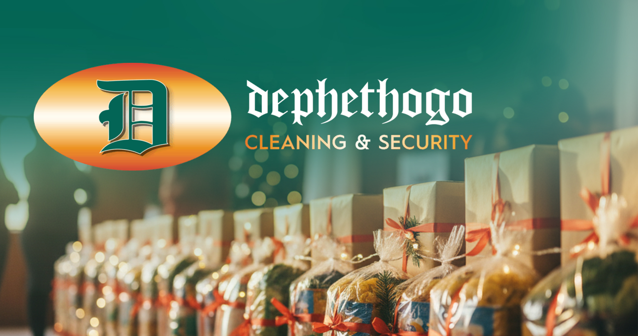 Read more about the article Dephethogo Spreads Holiday Cheer with Food Parcel Drive